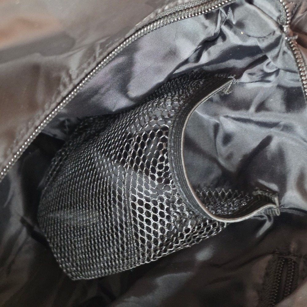 Think Royln Jetset Wingman Bag Large Black Camo Quilted Puffer Tote Travel Gym - Picture 7 of 8